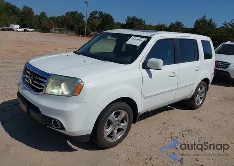 2013 Honda Pilot Ex-L z USA, uszkodzony, nr VIN 5FNYF4H53DB047085